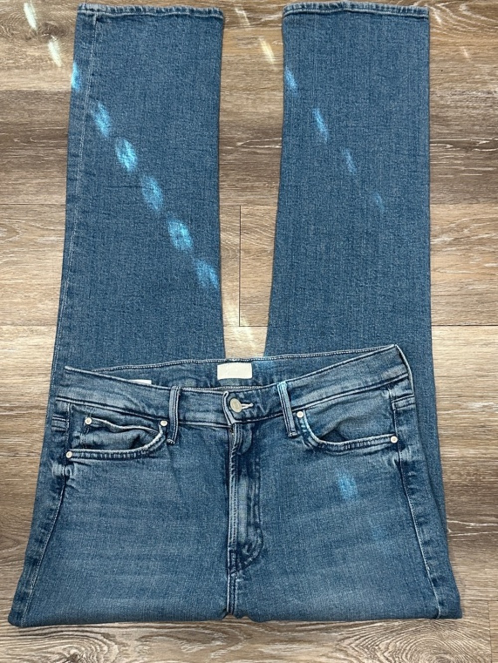 Like New! MOTHER The Rascal Skimp in punk charming wash